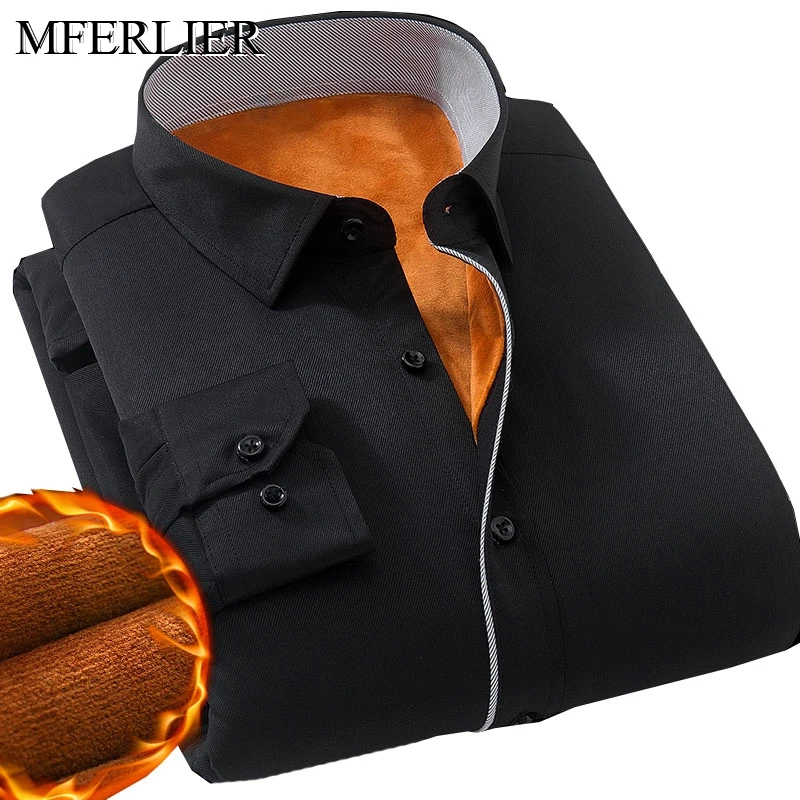 Осенне зимние флисовые мужские рубашки 5xl 6xl 7xl 8xl бюст 136 см Полосатый размера плюс