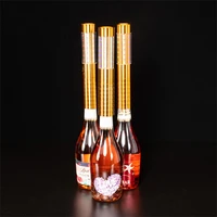 led strobe baton with 2 head laser light rechargeble champagne bottle flashing stick service sparklers for ktv bar club party
