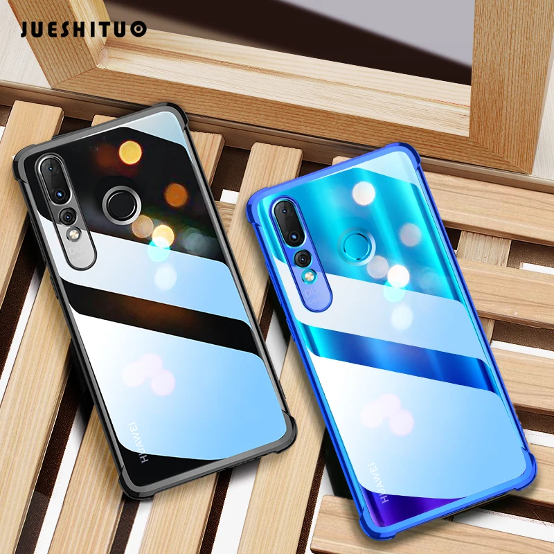 Противоударный чехол для huawei P30 Lite Nova 4e 5 5i Pro покрытие Роскошный из мягкого ТПУ