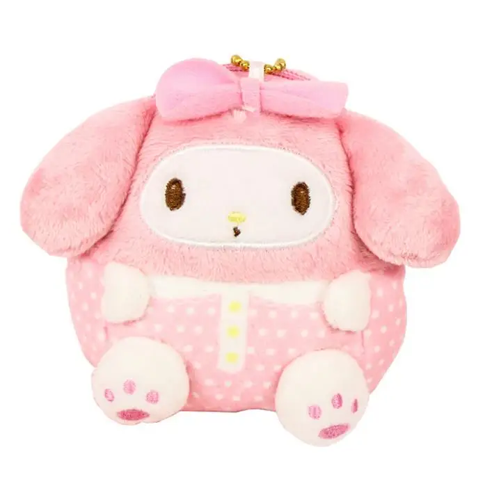 

1pc new cute melody Penguin Frog Plush Purses soft Cinnamoroll dog stuffed Plush Purses toys bags pendant girls gifts