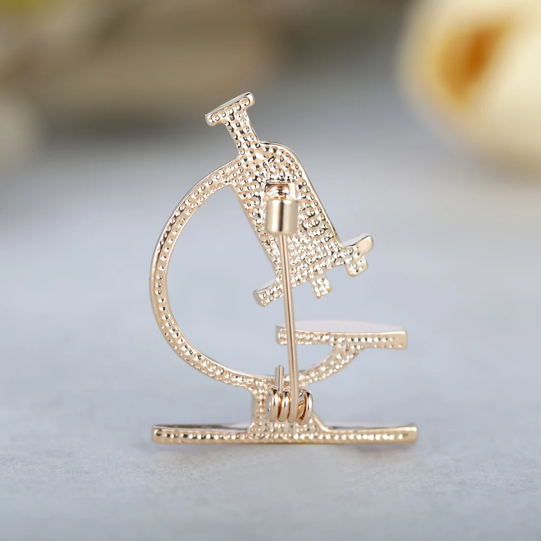 Эмаль Blucome брошь-инструмент для ученых Женская и мужская биология молекулярная