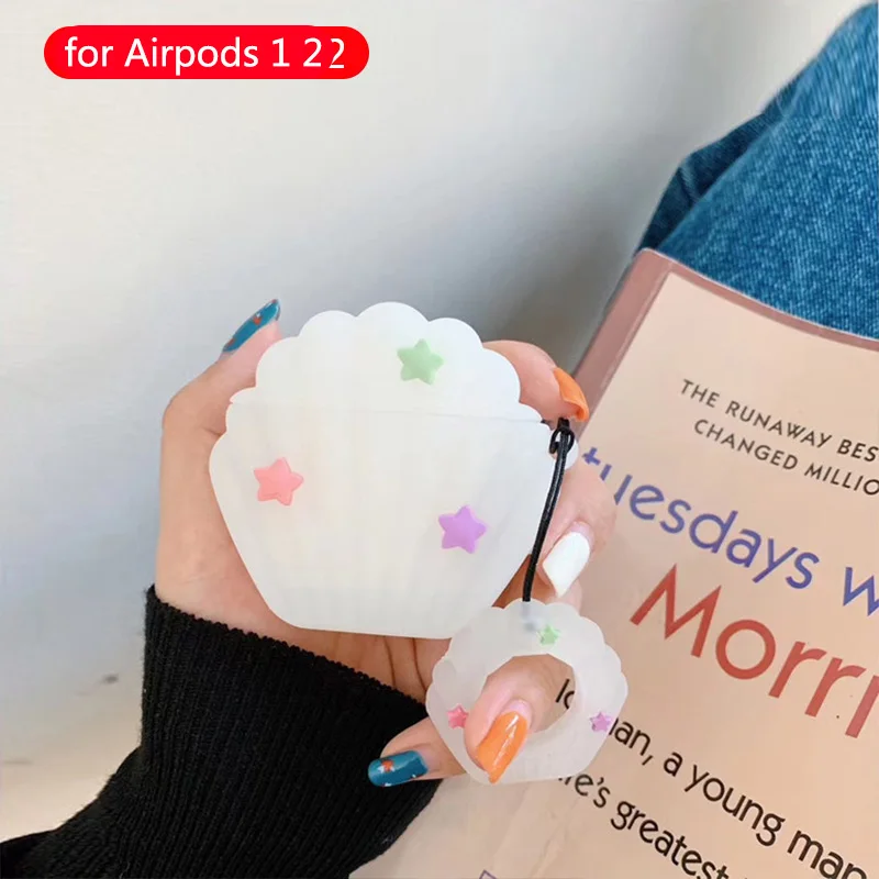 227 Мультяшные беспроводные bluetooth наушники чехол для Apple Airpods 1 2 Симпатичные Силиконовые Мягкие коробки гарнитура оболочка для Airpods защитный чехол - Цвет: 227