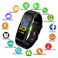 115plus smart watch bluetooth smartwatch blood pressure testing sport wristband sleep monitoring relogio inteligente smart watch