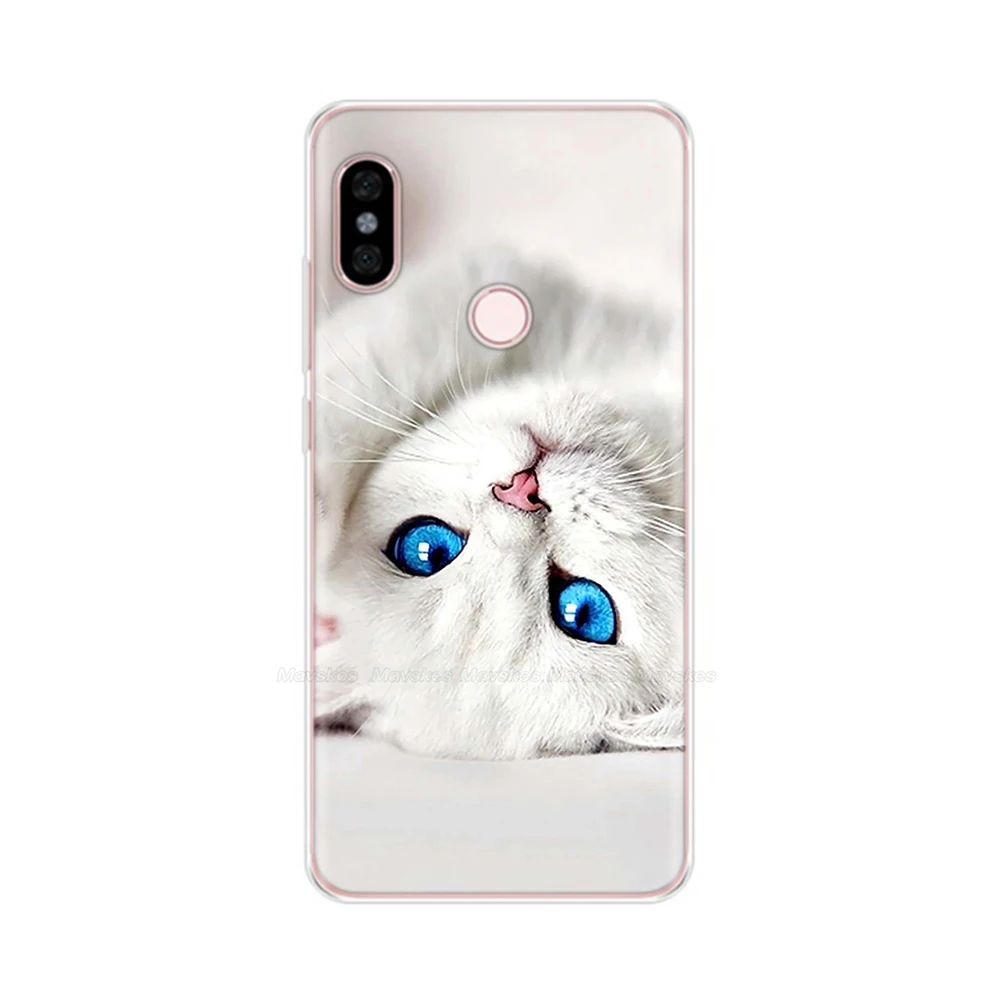 Silicone Case For Xiaomi Redmi Note 5 Pro Case 5.99