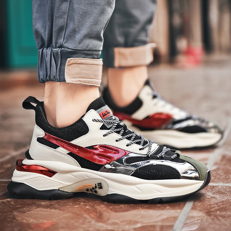 

2020 Harajuku Spring Vintage Sneakers Men Comfortable Fashion Tenis Masculino Adulto Sneakers Men Breathable Mesh Casual Shoes