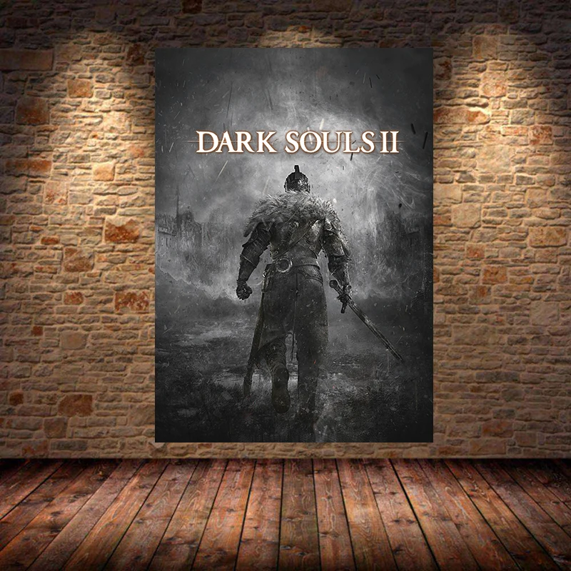 

The Game Poster Decoration Painting of The Dark Souls 3 on Oil Canvas Wall Art canvas painting posters and prints Decor Unframed