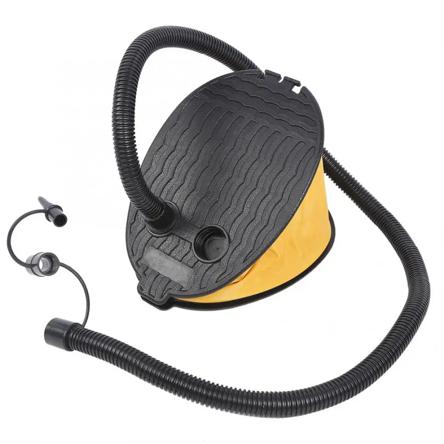 Портативная надувная лодка насос для ног большой объем воздушный плавания