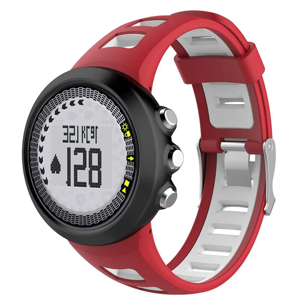 Silicone WatchBand For SUUNTO Quest M1 M2 M4 M5 M Series Smart Watch Band Strap Wristband Accessories Dual Colors water proof |