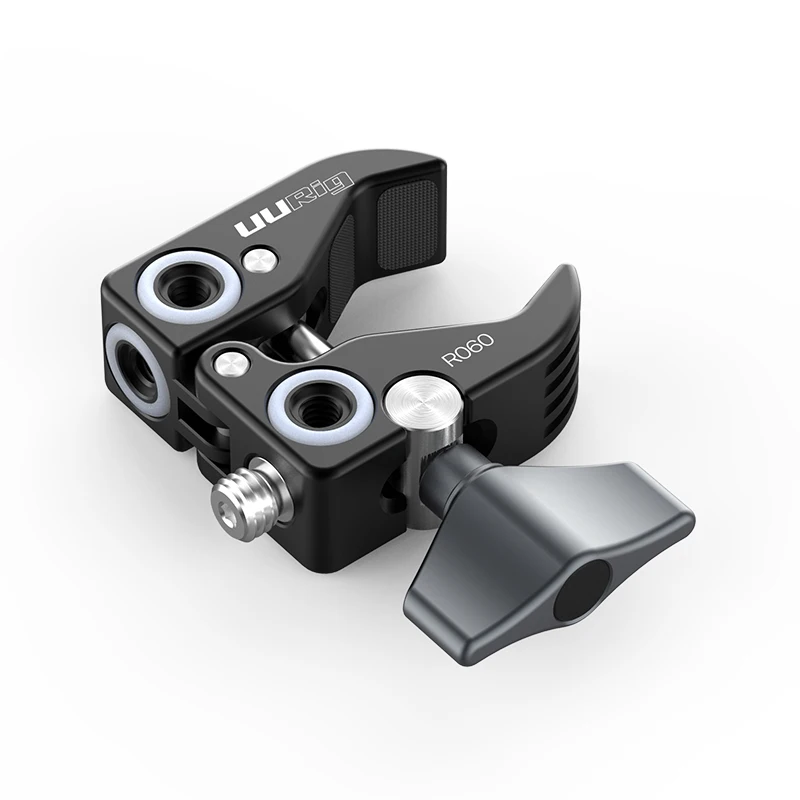 UURig R060 Super Clamp Arri фиксирующее отверстие удлинение 1/4 винт 3/8 для светодиодной