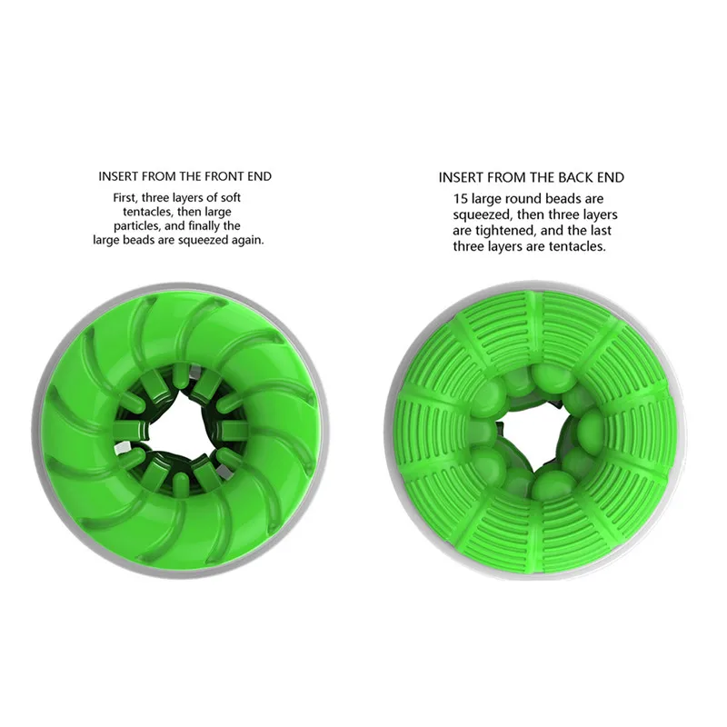 Новый мягкий двойной мужской мастурбатор искусственный Вагинальный Анальный