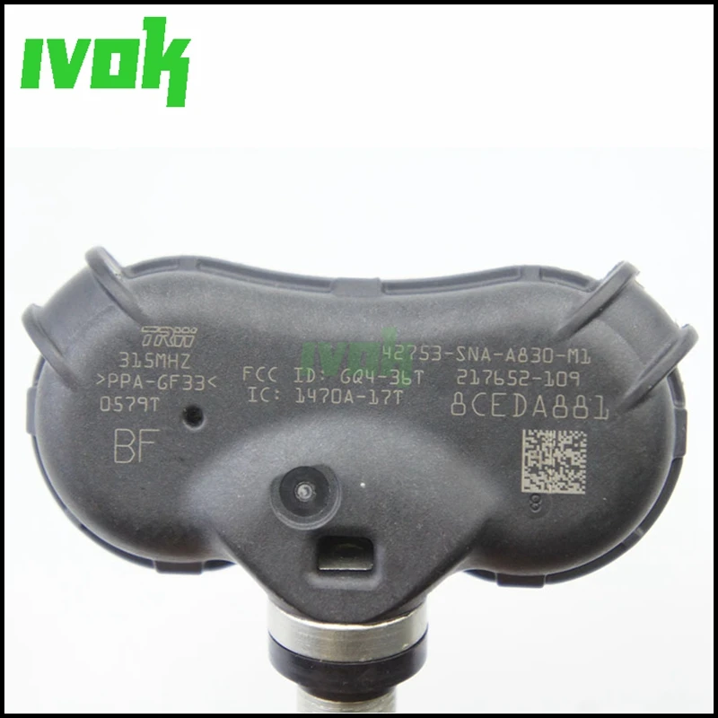 Датчик давления в шинах TRW TPMS для Honda Fit CR-Z Odyssey проник Civic элемент 42753-SNA-A830-M1 217652-109 |