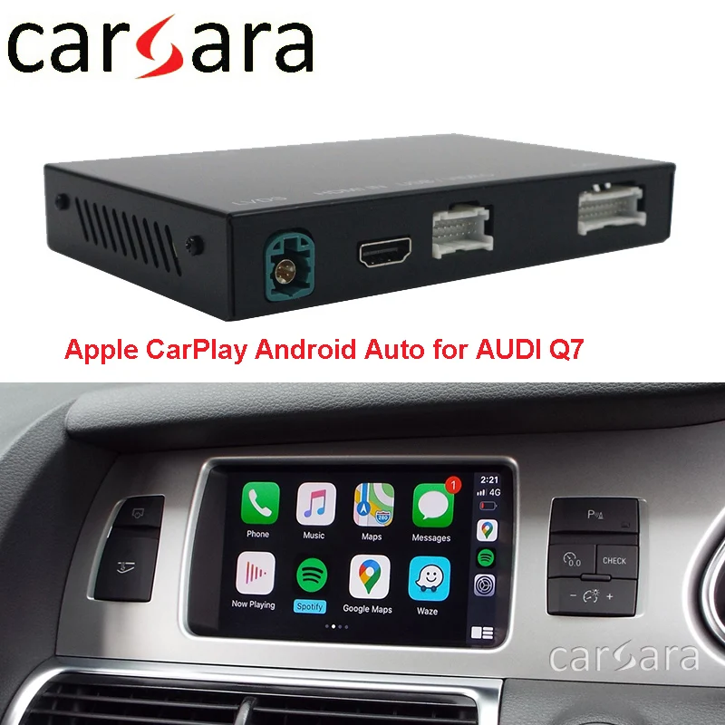 A U D I Q7 CarPlay беспроводной Android авто комплект для модернизации Оригинальный дисплей
