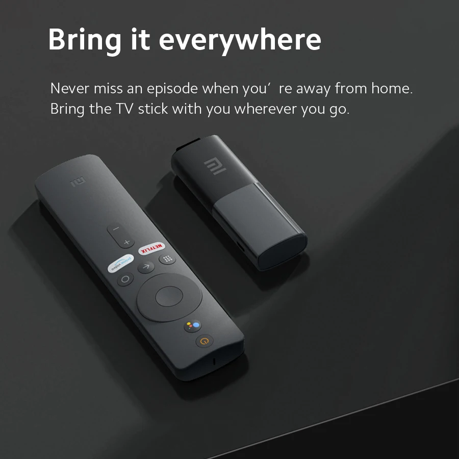 Global Version Xiaomi Mi TV Stick Android 9.0 Quad-core 1080P Dolby DTS HD Audio Decoding 1GB 8GB Google Assistant Netflix |