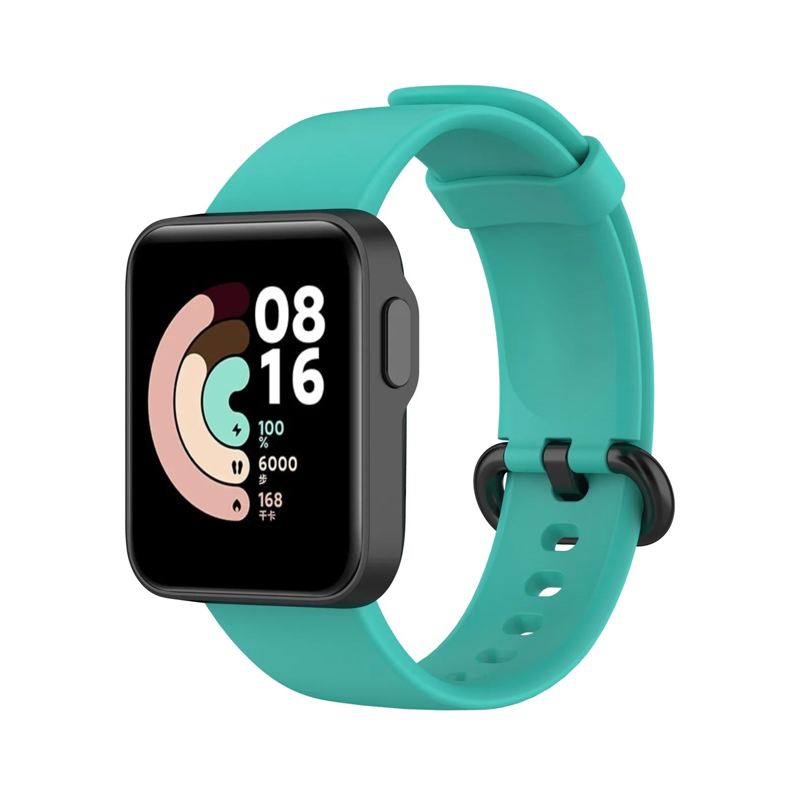 Ремешок силиконовый однотонный для Xiaomi Mi Watch Lite | Наручные часы