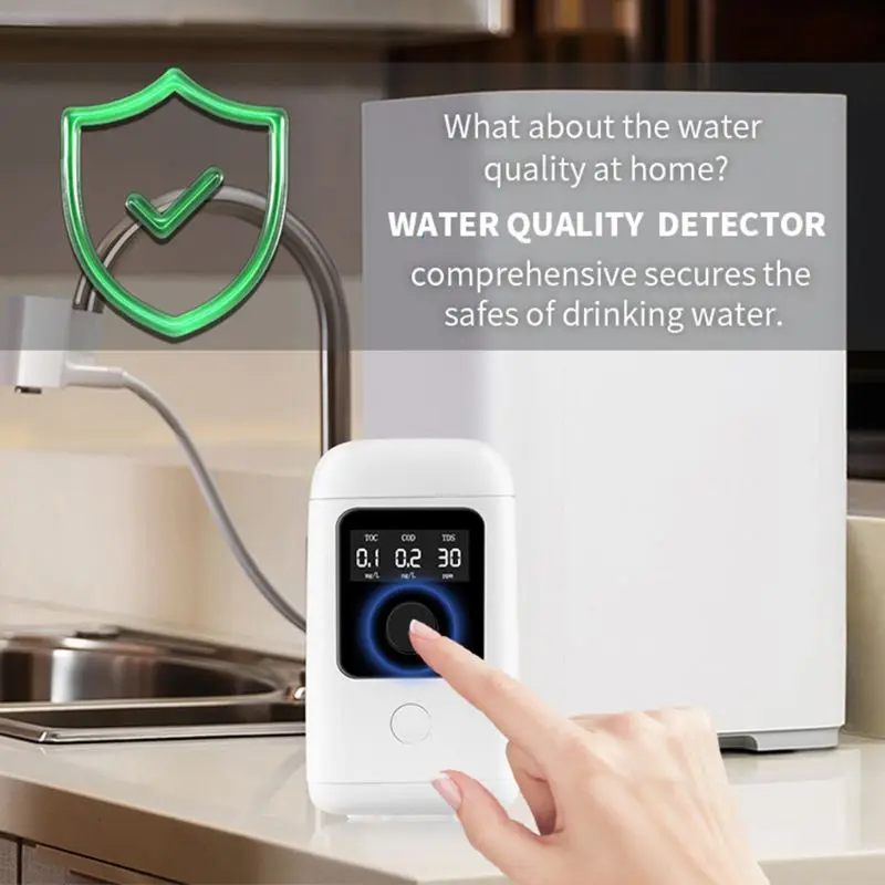 

3 In 1 Digital LCD High Accuracy TOC COD TDS Water Quality Purity Tester Meter Household Travel