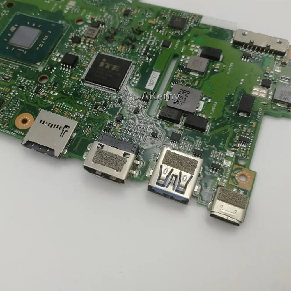 

with 4G RAM + With HDD hard disk interface N3350 CPU Laptop Motherboard For Asus E203M E203MA Notebook mainboard test OK