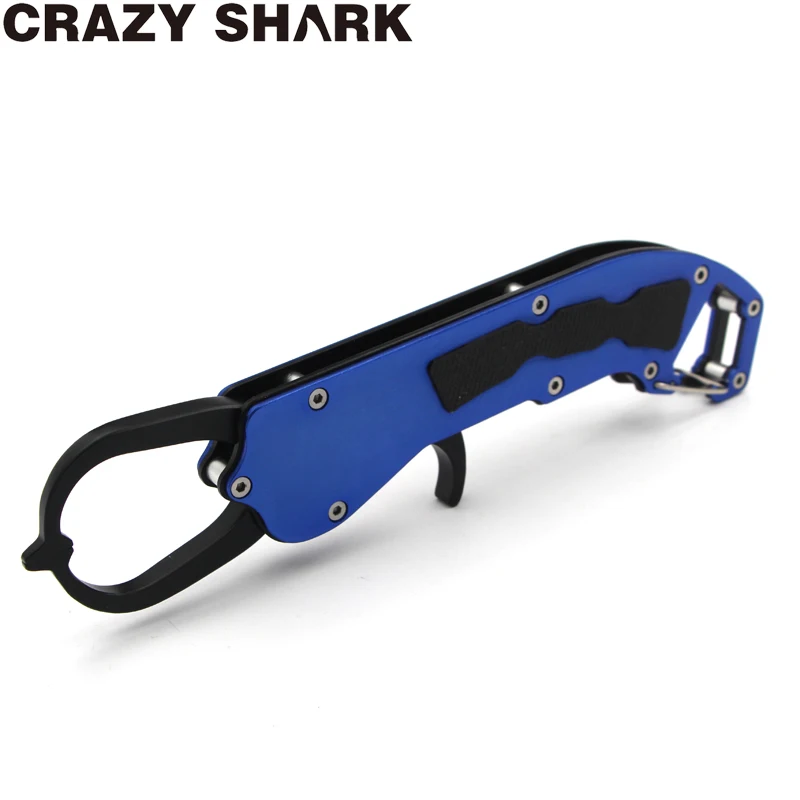 Сумасшедшая Акула Алюминий сплав Рыба губа ручка 21 5 см рыбалка захват держатель