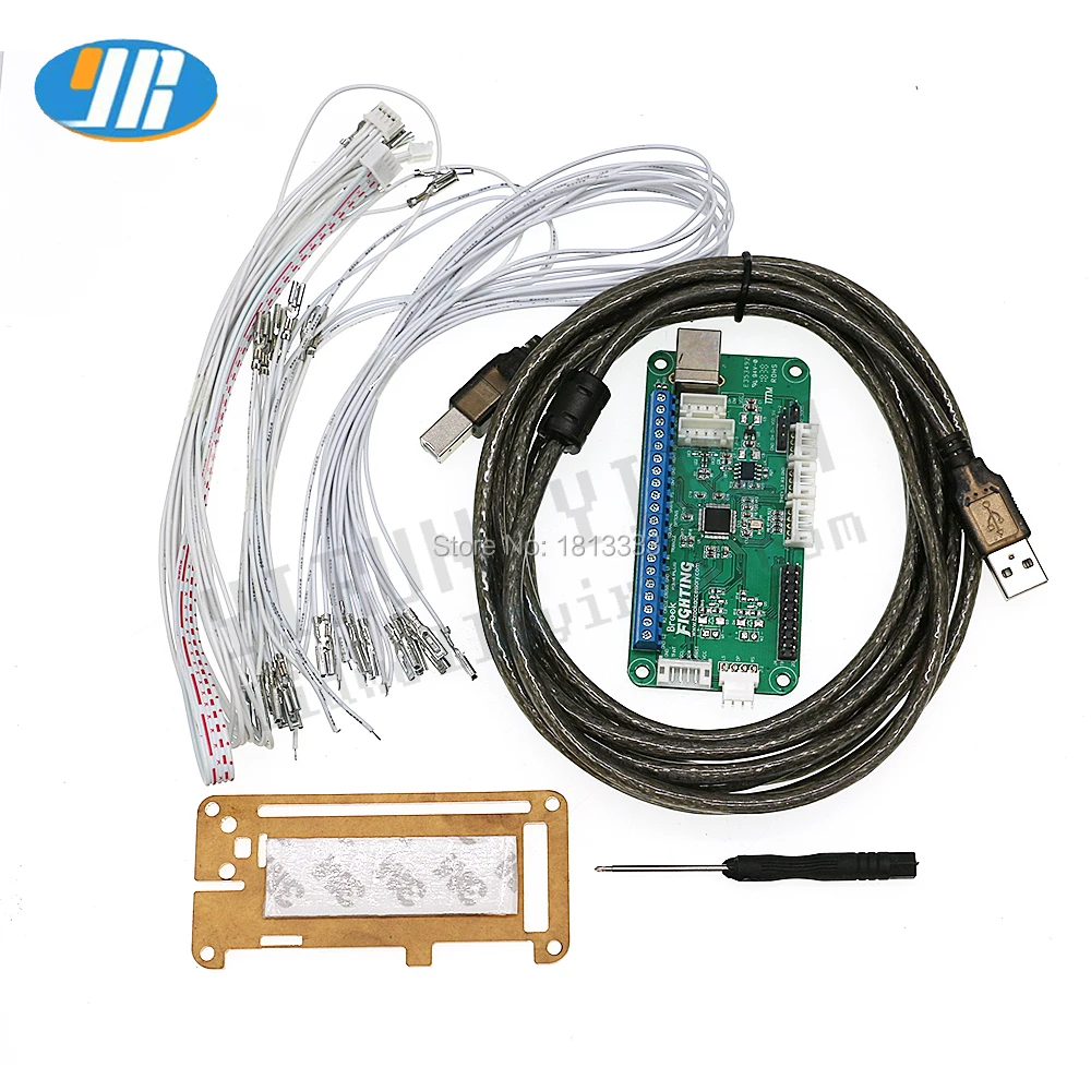 USB контроллер для PS4/PS3/ПК кодировщик с кабелем файтинборд комплект сделай сам