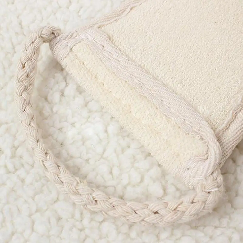 1 шт. натуральный мягкий отшелушивающий ремешок для спины из люфы банное