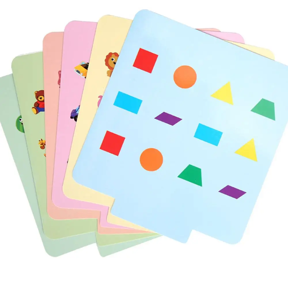 Монтессори игрушки игра в шахматы с памятью 3D пазлы деревянные вечерние