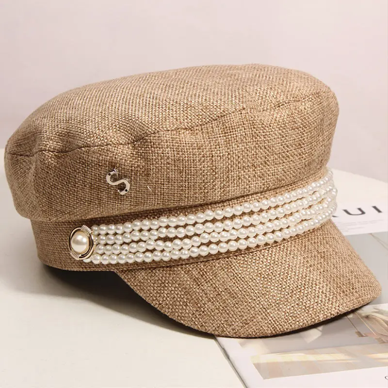 

Adult Yacht Military Hats Boat Skipper Ship Sailor Captain Costume Hat adjustable Cap Navy Marine Admiral for Men Women