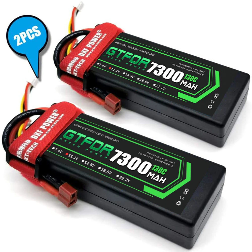2 шт. GTFDR lipo батарея 3S 11 1 В 8400 мАч 7300 5300 6500mH 110C 130C130C 60C для радиоуправляемого