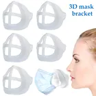 Силиконовые дышащие 3d-фильтры для маски, держатель для силиконовой маски, внутренняя подкладка, кронштейн для подушки, вспомогательная подставка, товары для дома