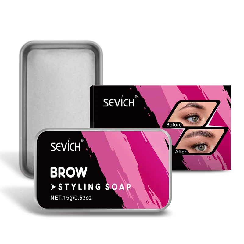 Набор для бровей Sevich коричневый Гель макияжа 15 г водостойкий стойкий 3D|Средства