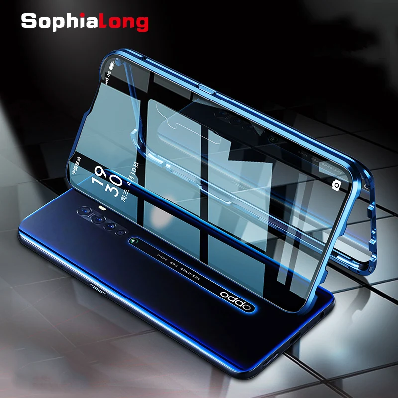 OPPO Reno2 Reno 2 Защитная пленка для экрана из закаленного стекла чехол с магнитными