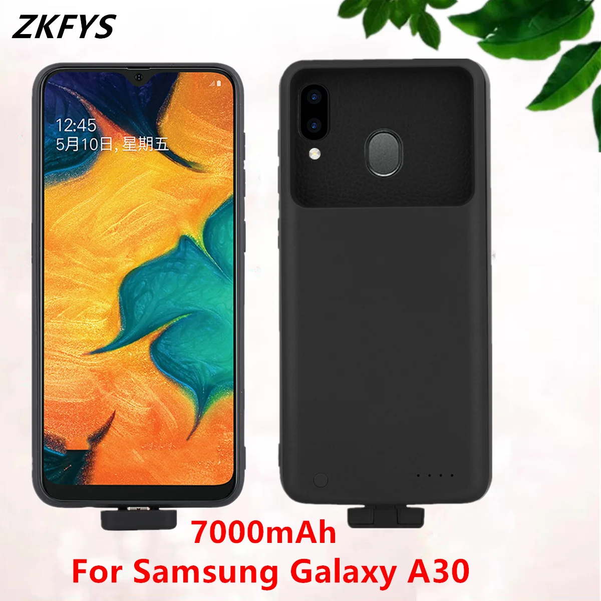 Чехол для зарядного устройства для samsung Galaxy A30, высококачественные Чехлы для питания, 7000 мАч, Внешний чехол-аккумулятор
