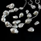 20 шт. барочный жемчуг бусины имитация смолы Свободные Распорки бусины для самостоятельного изготовления ювелирных изделий ожерелье браслет серьги Подвески фурнитура