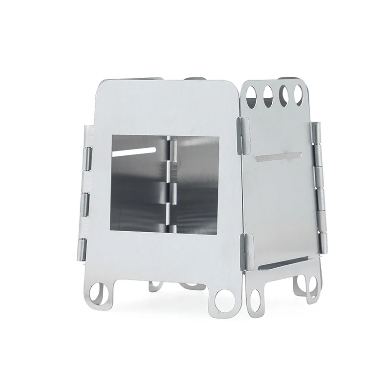 Походная мини дровяная плита Портативная Складная спиртовая | Спорт и