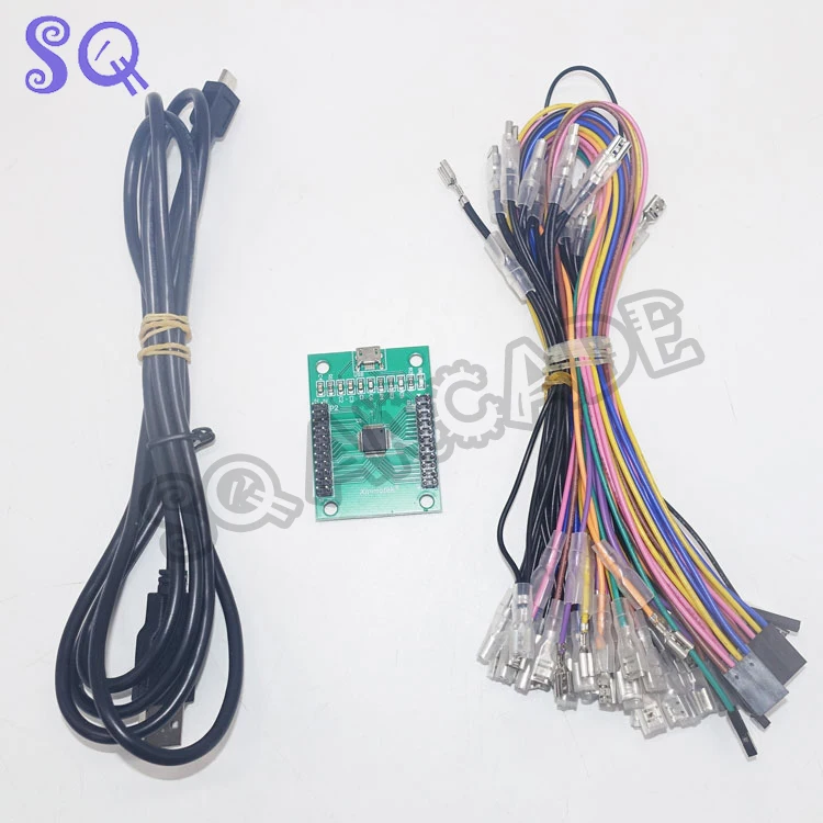 Xinmotek XM-10 PCB Arcade Controller DIY 2 Players USB With Wires Support PS3 PC Joystick Game Machine Accessories |