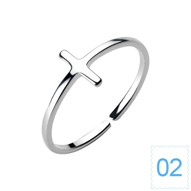 Silver 2 ElfoPlataSi,, Настоящее серебро 925 пробы, модное кольцо Бесконечность 8, коктейльное кольцо, размер 5, 6, 7, для девочек, Детский Рождественский подарок XY654 - Цвет основного камня: Silver 2
