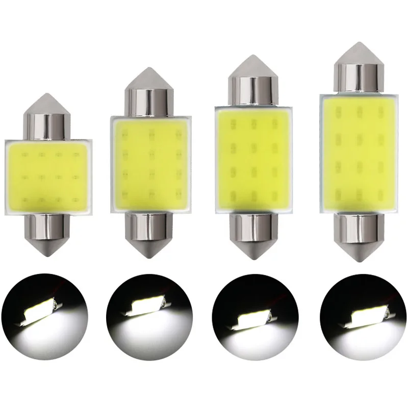 

Светодиодные лампы Festoon C5W, 31/36/39/41 мм, 6000 К, 12 В