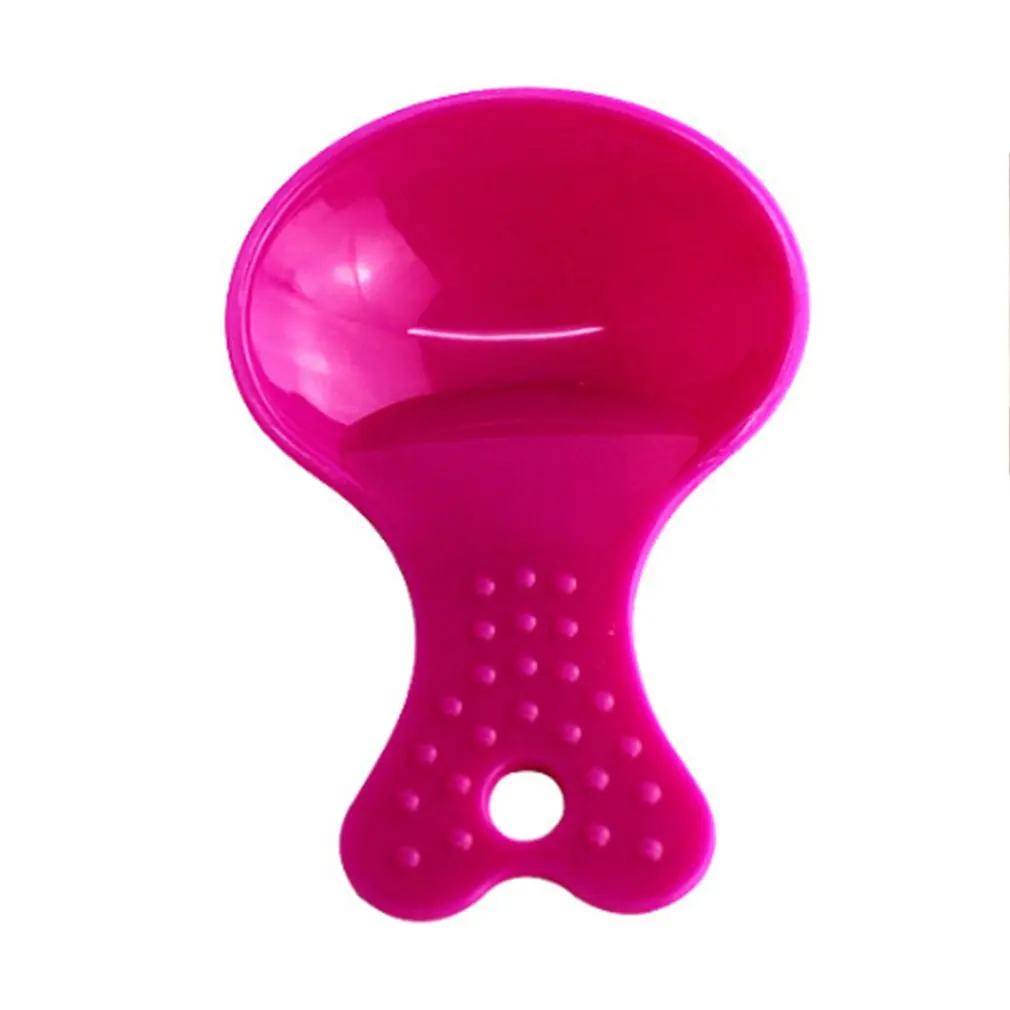 Портативный размер экологическая пластиковая ложка для домашних животных