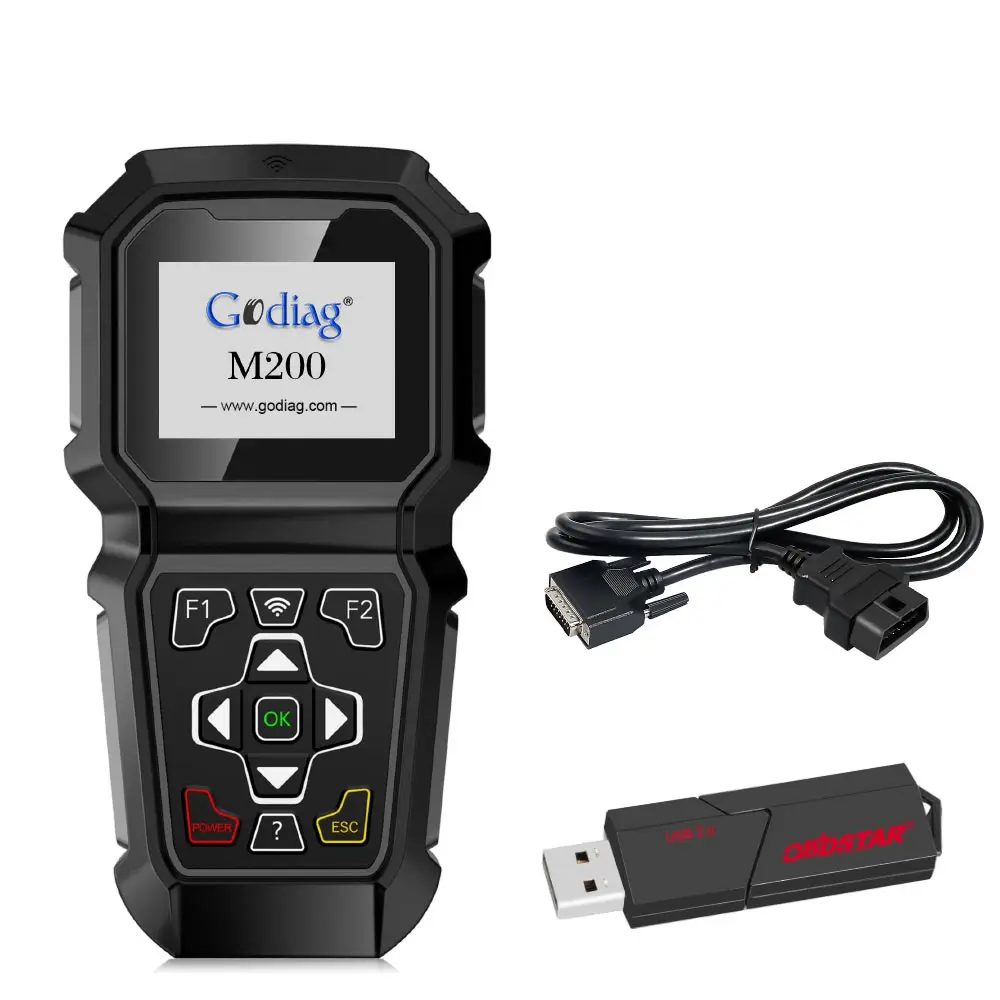 OBDSTAR GODIAG M200 для CHRYSLER/JEEP ручной профессиональный инструмент настройки одометра
