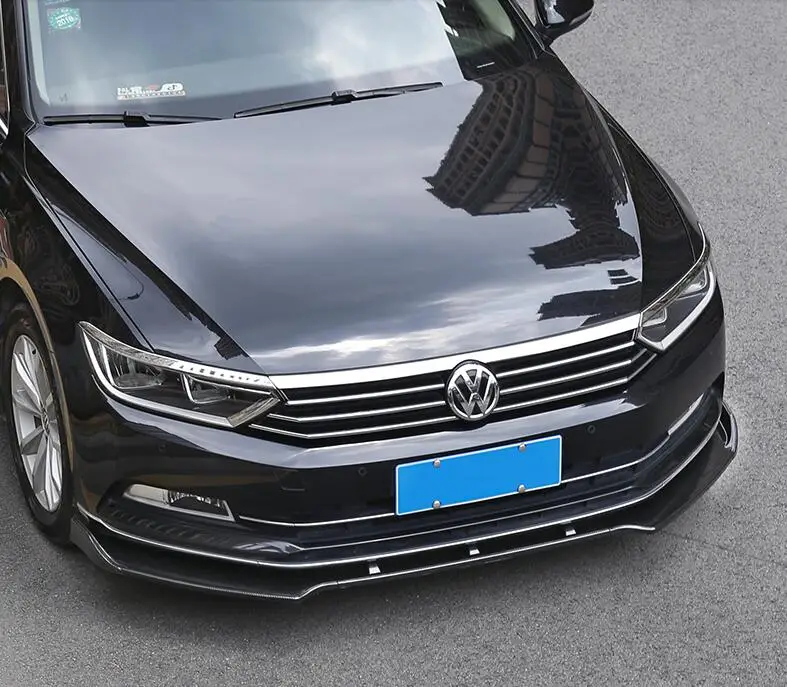 Задний спойлер для Volkswagen Passat B8 2017 2018 задний ABS диффузор переднего бампера|Обвесы| |