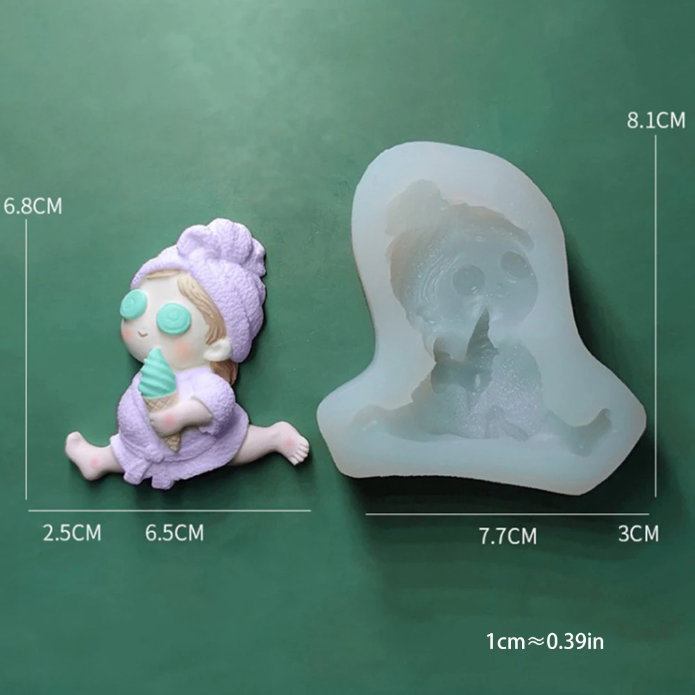 

Pattern Grinding Creative Candle Origami Tool Mold Silicone Ins Niche Christmas