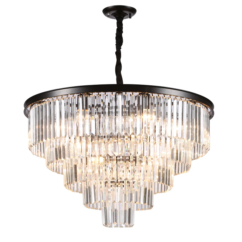 Современные американские хрустальные люстры светодиодные подвесные