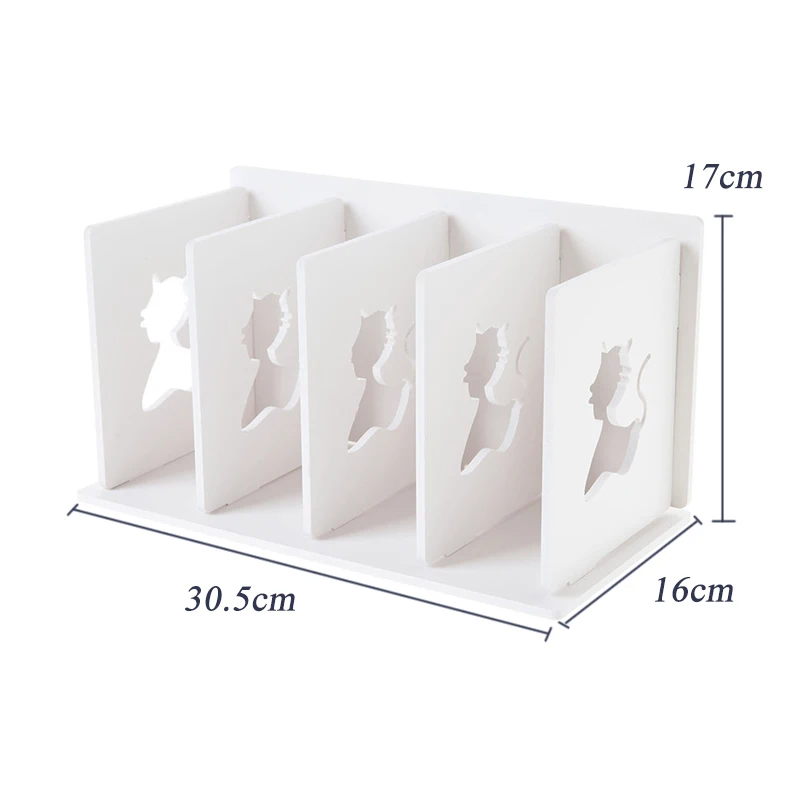 Поворотный держатель для книг 4 слоя винтажная Подставка офисный Настольный