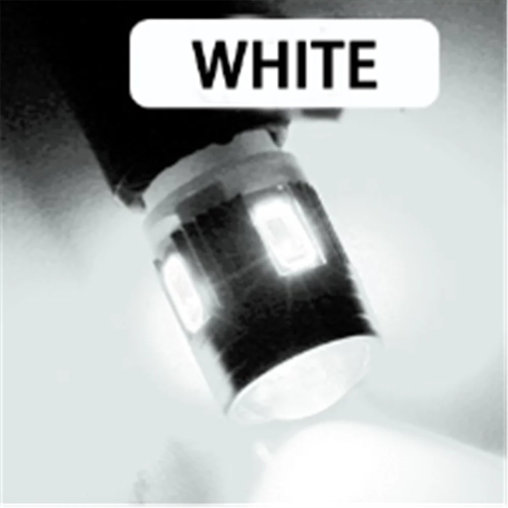 White 4 шт. T10 194 168 W5W автомобильный 5630 6 светодиодный задний фонарь для парковки белый свет габаритная лампа дверь свет 12 В - Испускаемый цвет: White