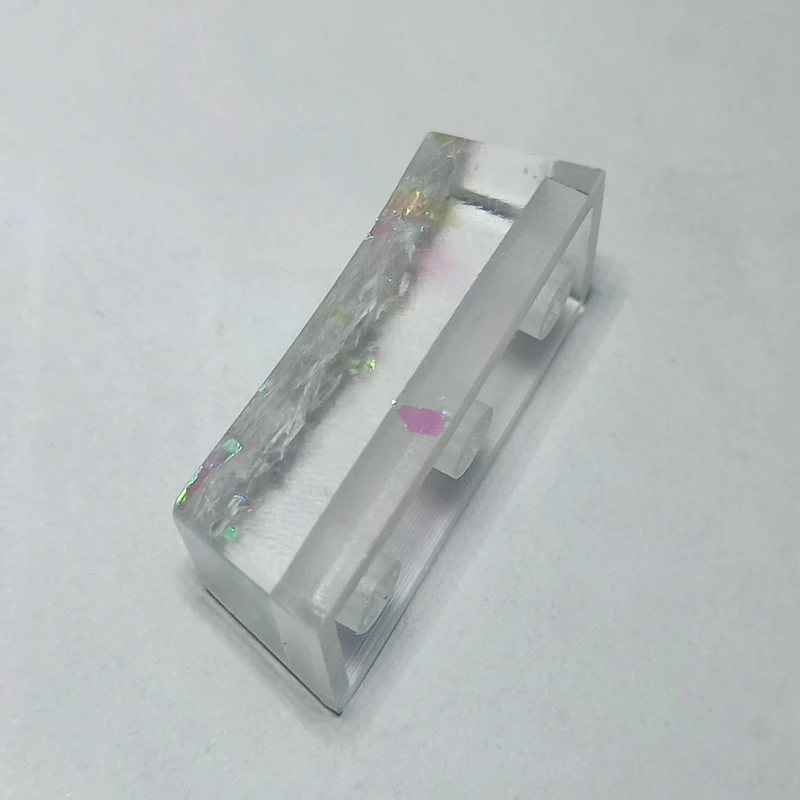 

1Pc 2U Handmade Customized OEM R4 Profile Resin Keycap for Cherry MX Switches Mechanical Keyboard RGB Translucent Keycap