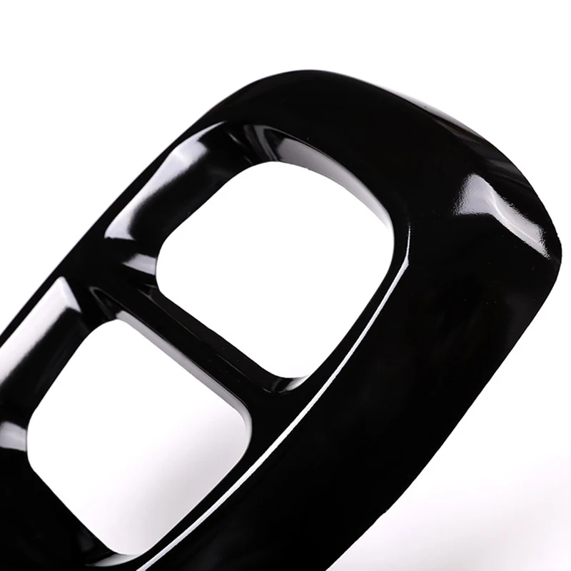 2 шт. глянцевая черная нержавеющая сталь для Mercedes Benz Gla Class X156 выхлопная Крышка