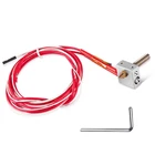DIY Kit насадка MK8 горло экструдера нагреватель 1,75 мм0,4 мм Экструдер нагреватель Блок для Raprep i3 Anet A2 A8 3D-принтеры Запчасти