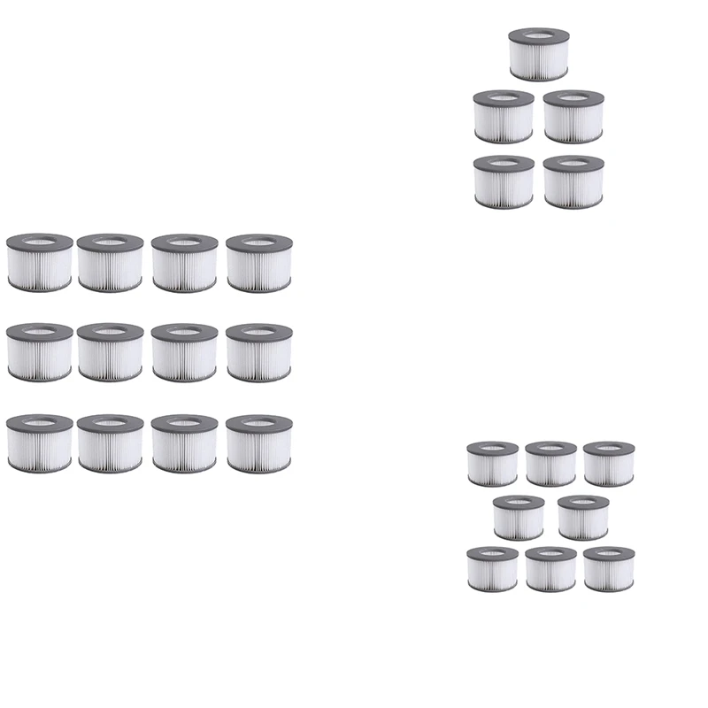 

Whirlpool Accessories for MSpa Whirlpool Replacement Filter Cartridge Double Pack for Inflatable Pools