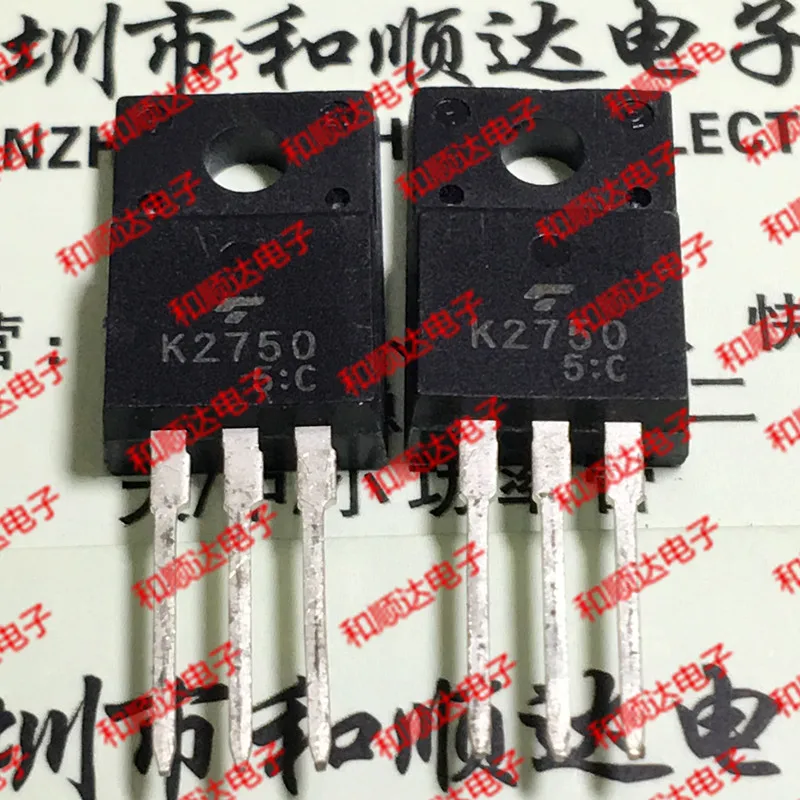 

10 шт./лот 2SK2750 K2750 New Spot TO-220F 600V 3.5A