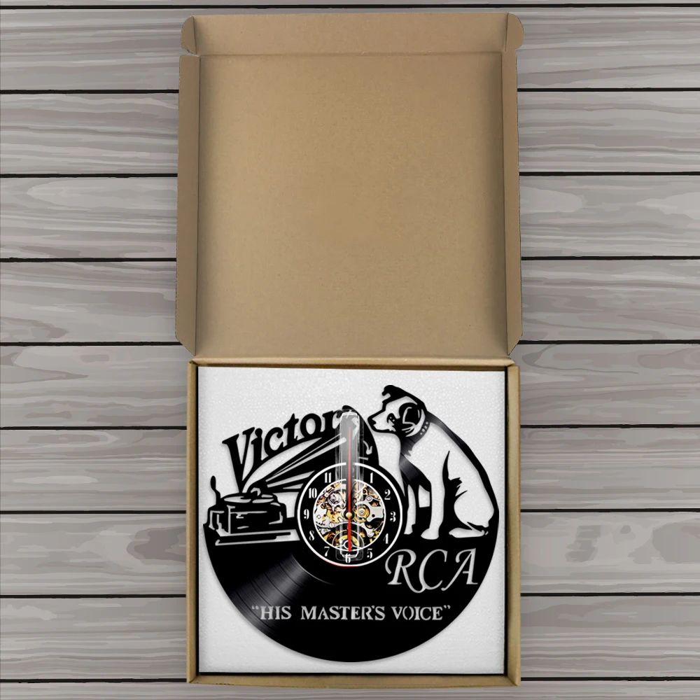 Настенные часы RCA Victor Dog с музыкальным голосом его мастера настенные Nipper