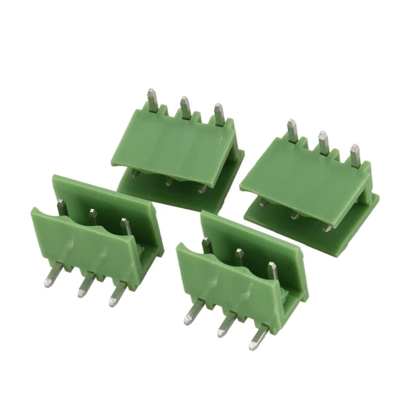 20 Pcs 5.08mm 3 Way PCB Mount Screw Terminal Block for 14-22 AWG Wire | Обустройство дома