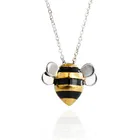 Тодорова милой пчелы, ожерелье с подвеской для женщин ключица цепочка ожерелье модные вечерние ювелирные подарки для девочек